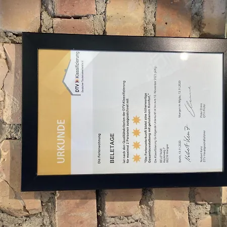 Ferienwohnung Beletage Appartamento